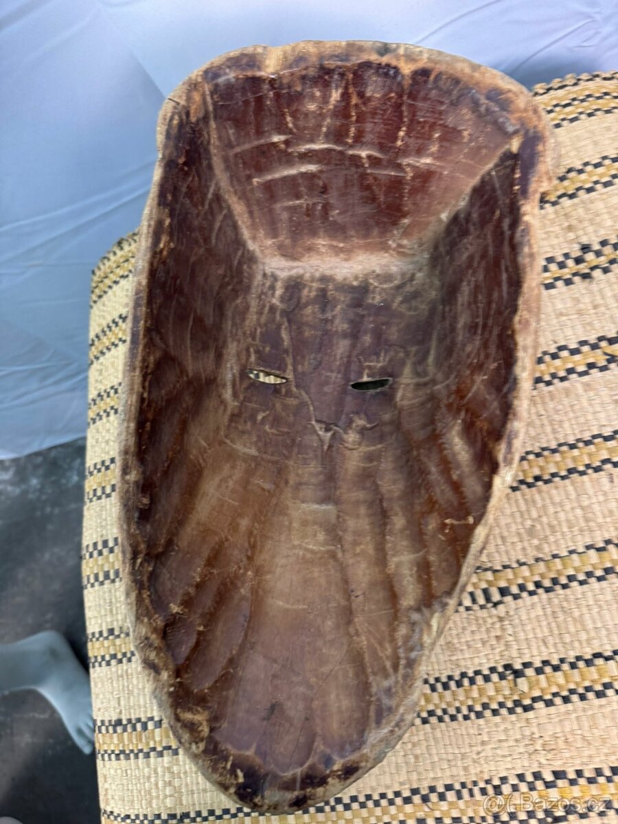 Africká maska kmen Punu, Gabon (603041) - 2