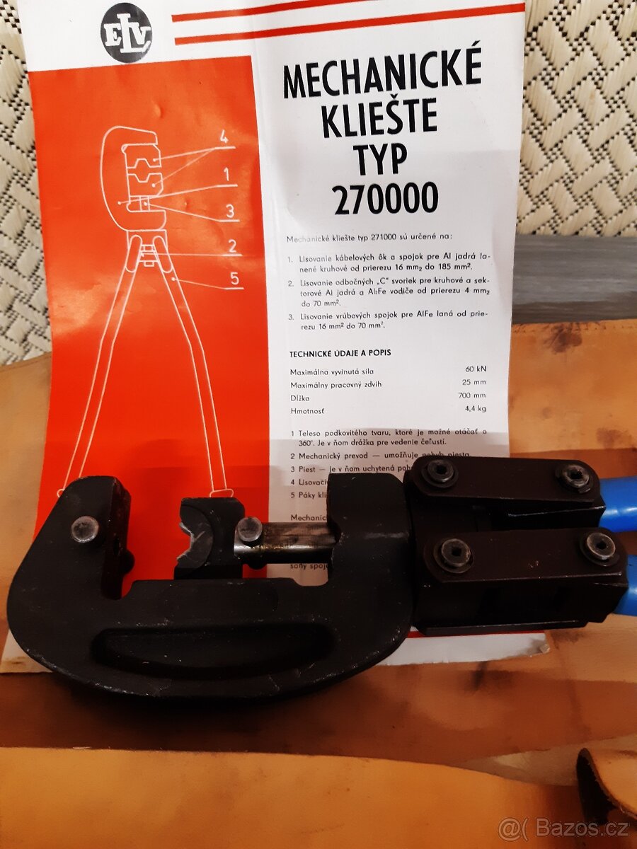 kleště na kabelová oka - 2