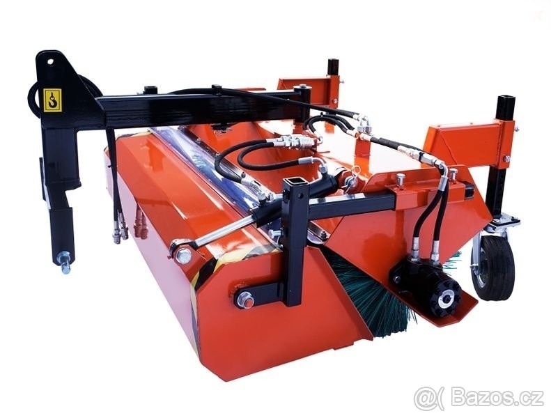 Zametací koště SW 130 s košem - 2