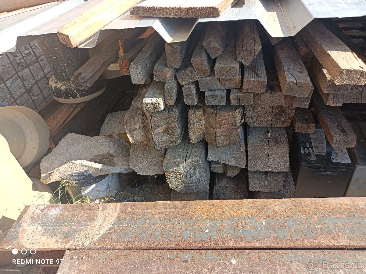 Staré trámy hranoly - 2