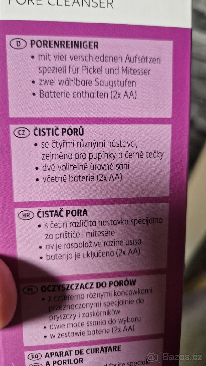 Čistič pleti / porů SwitchON - 2