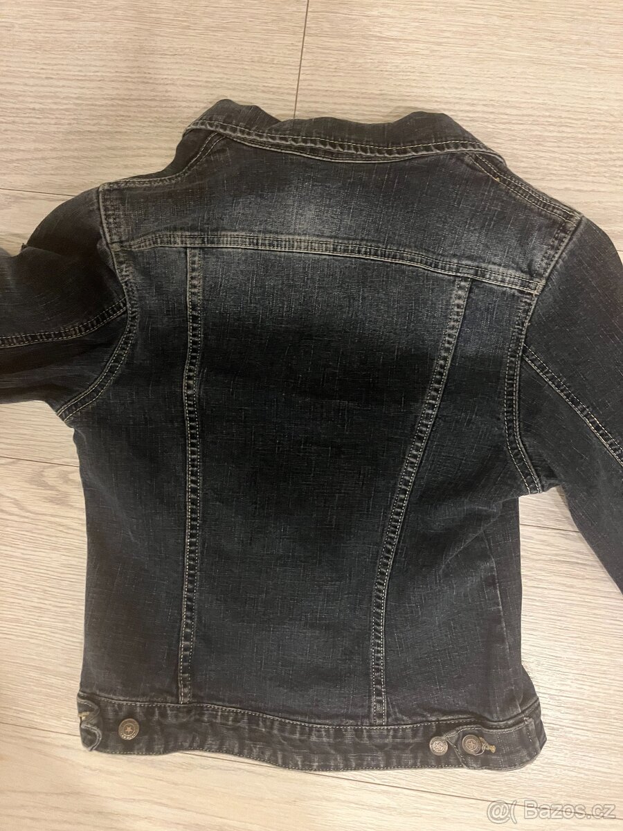 BUNDA džínová dívčí na zip - 2