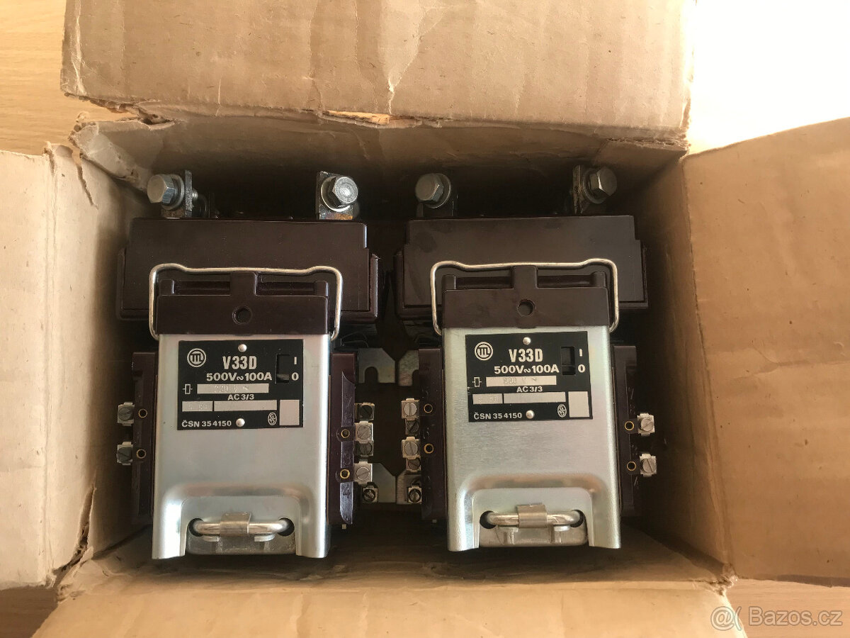 Výkonové stykače - 2