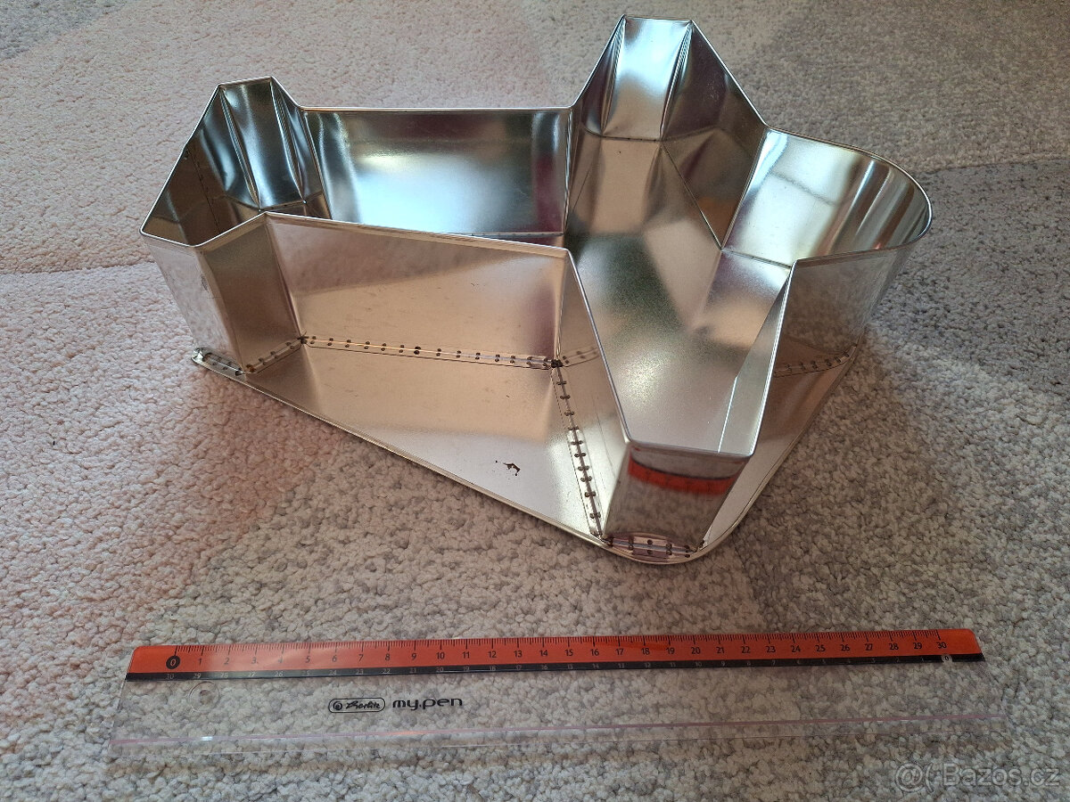 Kovová forma na dort - letadlo - 2