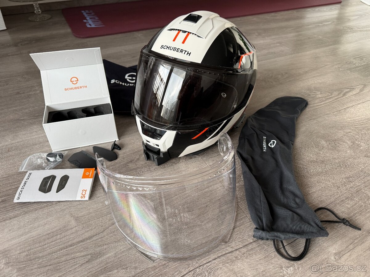 Přilba Schuberth C5 Master Orange vel. "M" - 2