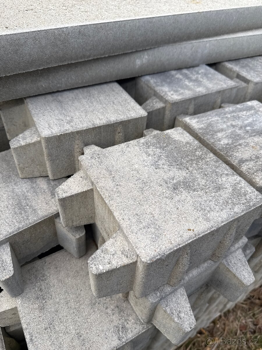 Zámková venkovní dlažba 8cm - 2