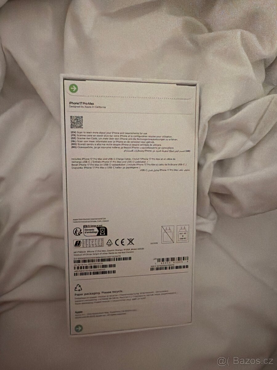 iPhone 17 pro max with invoice 512 gb - 2