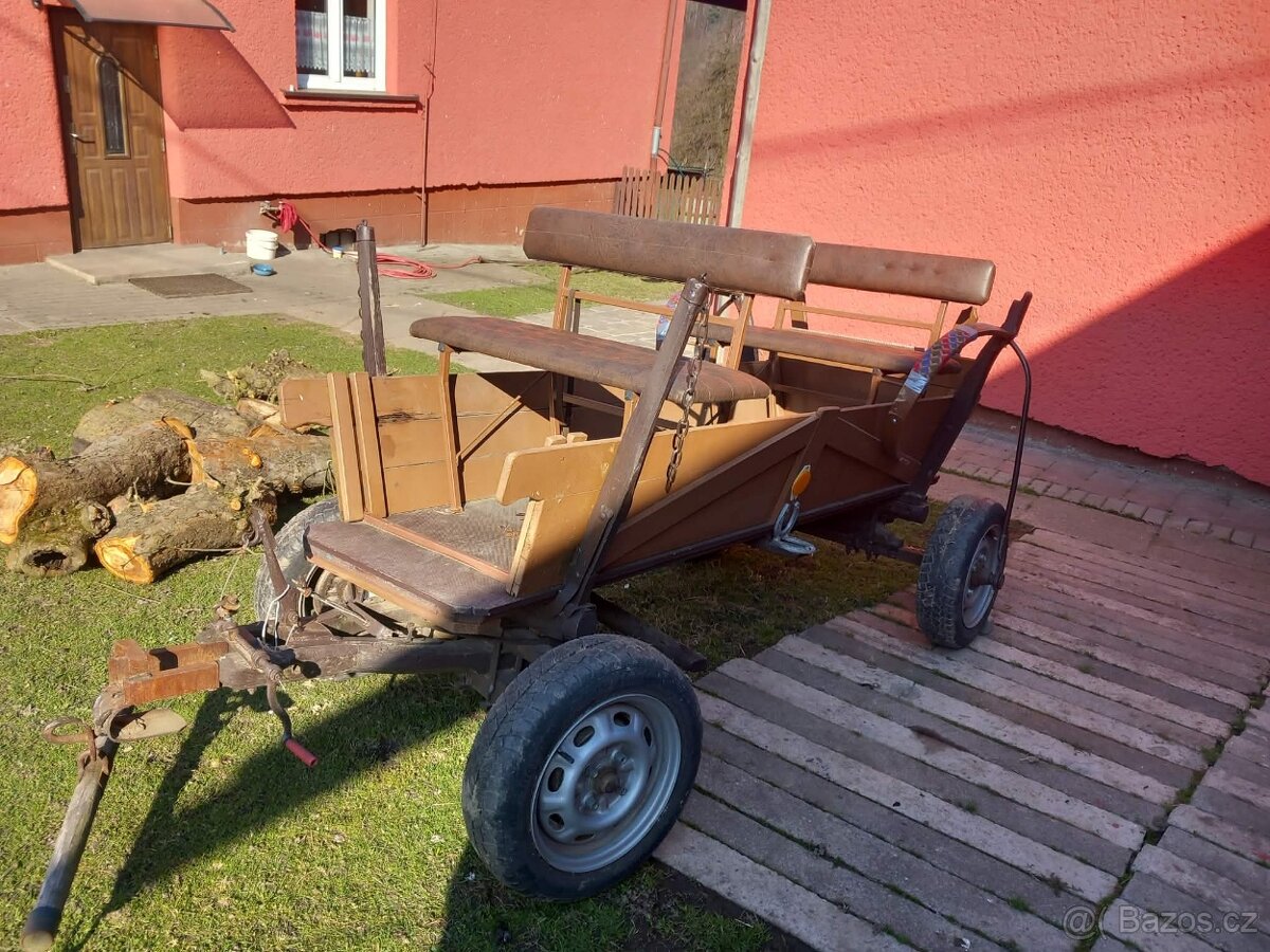 Vozik za jednoho nebo dva pony - 2
