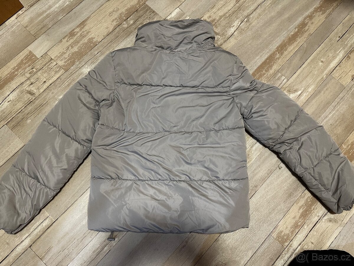 Šedá zimní bunda XS - 2