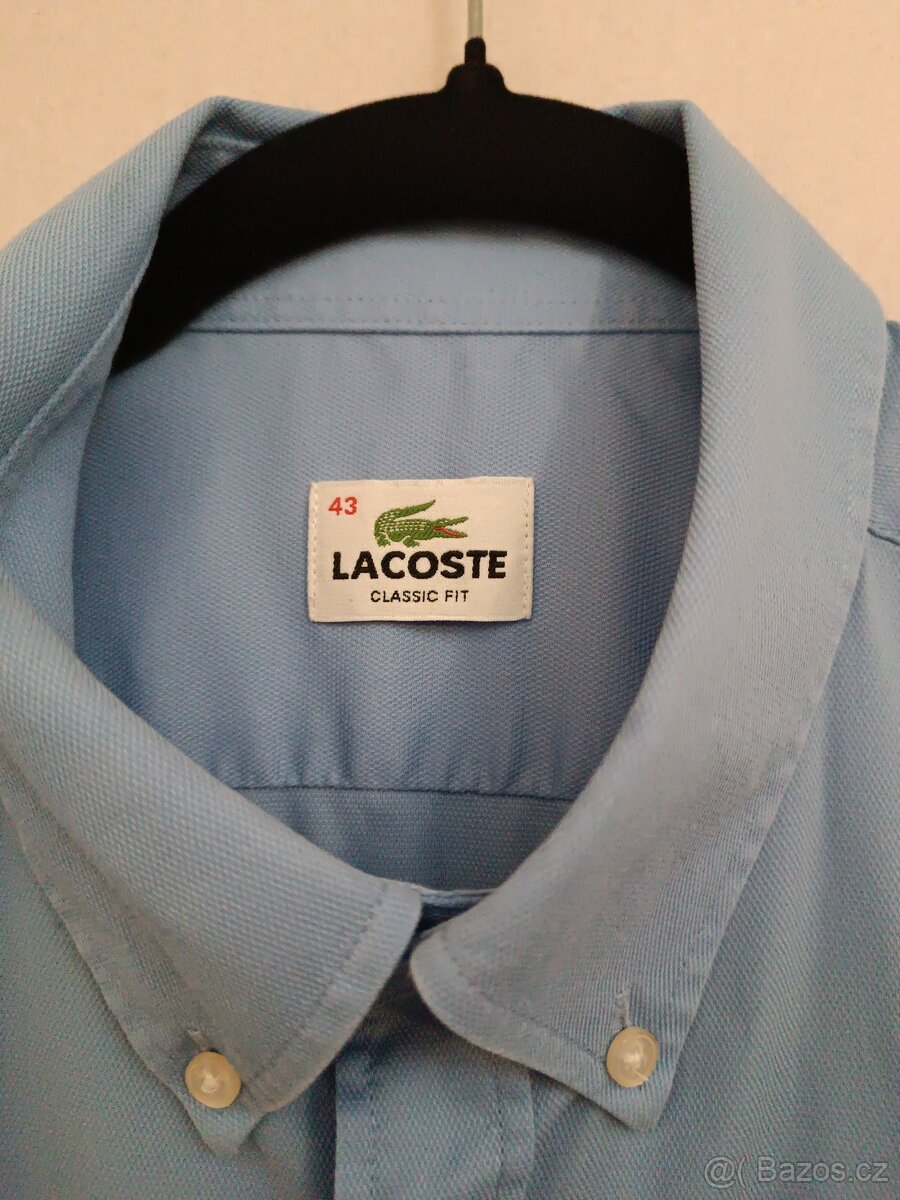 Košile Lacoste classic fit vel.43 - 2