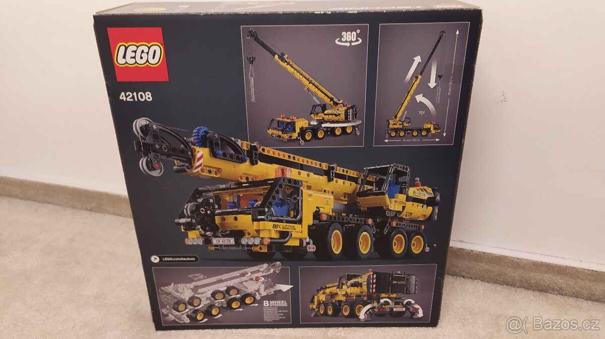 Lego 42108 - Pojízdný jeřáb - 2