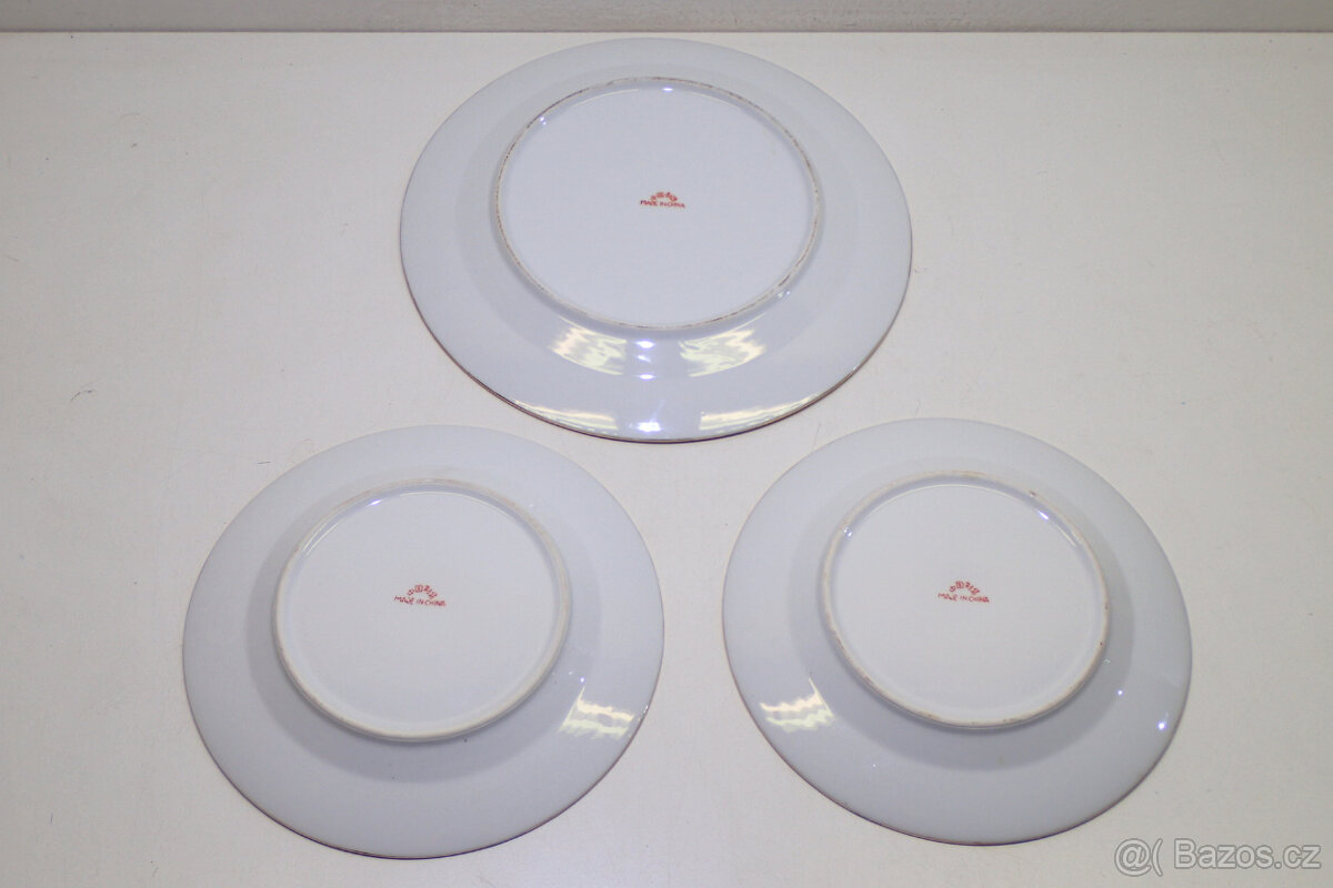 3x Talíř - Čína - 2