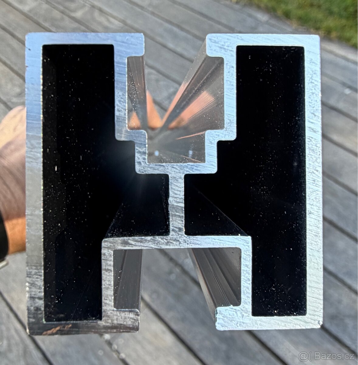 AL profil Solar 40x40 Solid 150cm - 12ks nepouzite - 2