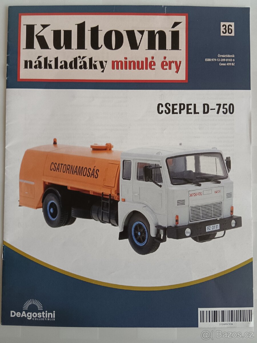 Csepel D 750, de Agostini - 2