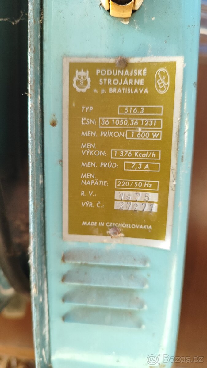 Prodám elektrický olejový radiator - 2