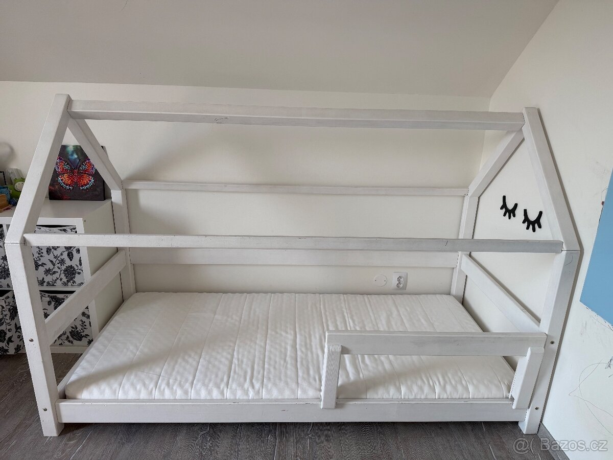 Dětská postel 90x200 včetně matrace - 2