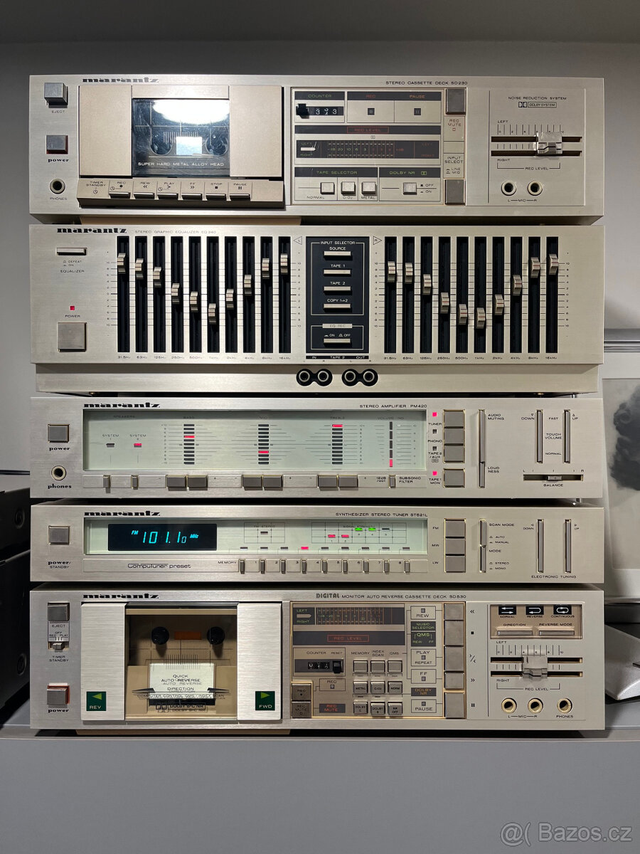 Marantz, sestava komponentů - 2