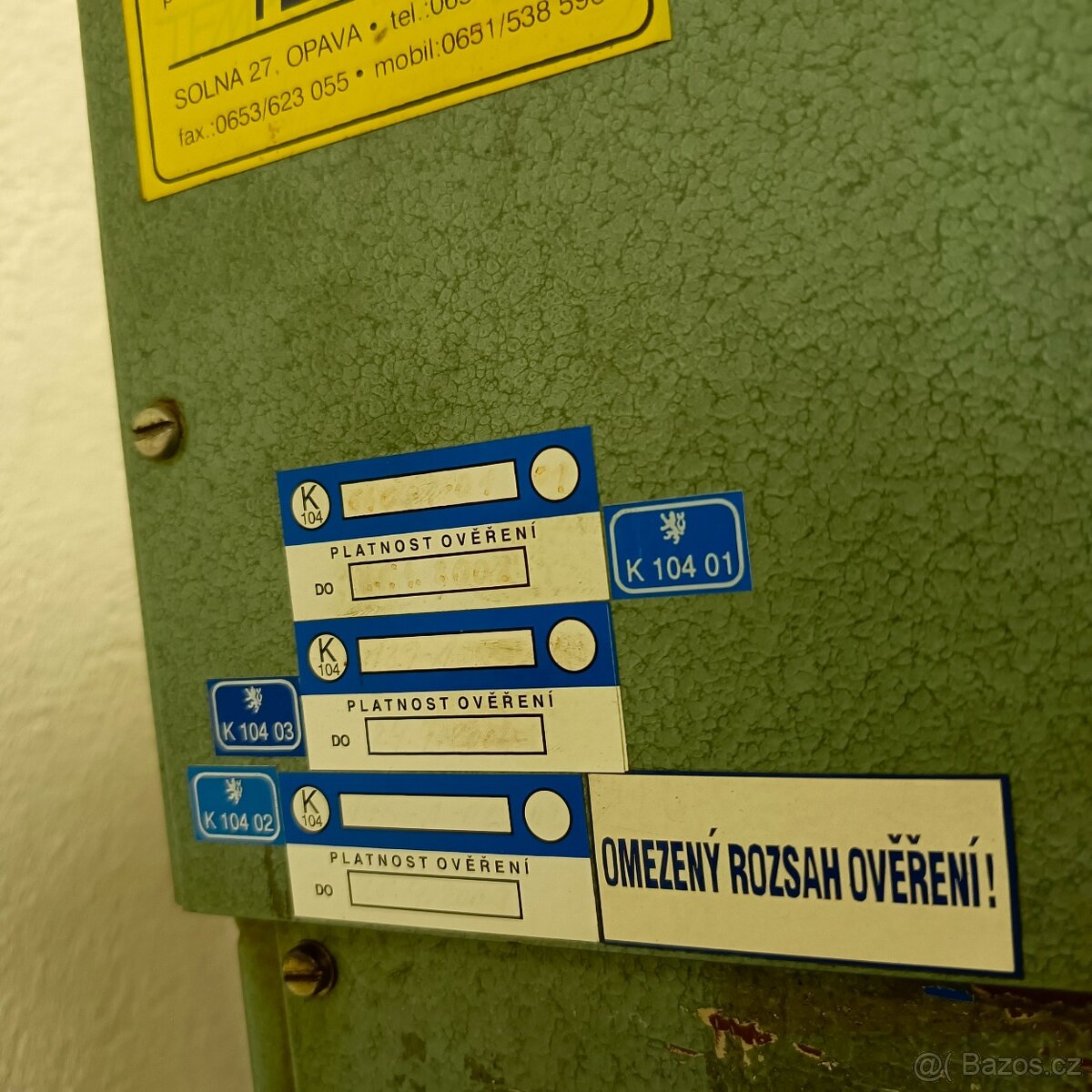 Dílenský stolní tvrdoměr - 2
