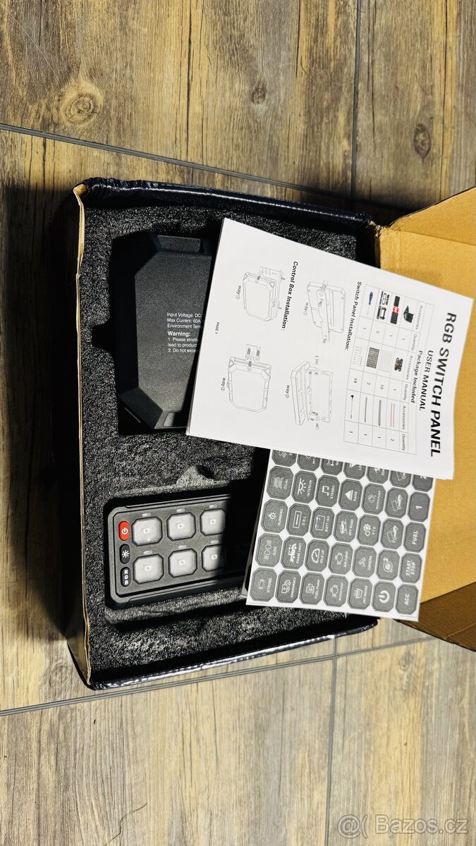 Switch panel - Ovladací tlačítka - světla a další… - 2