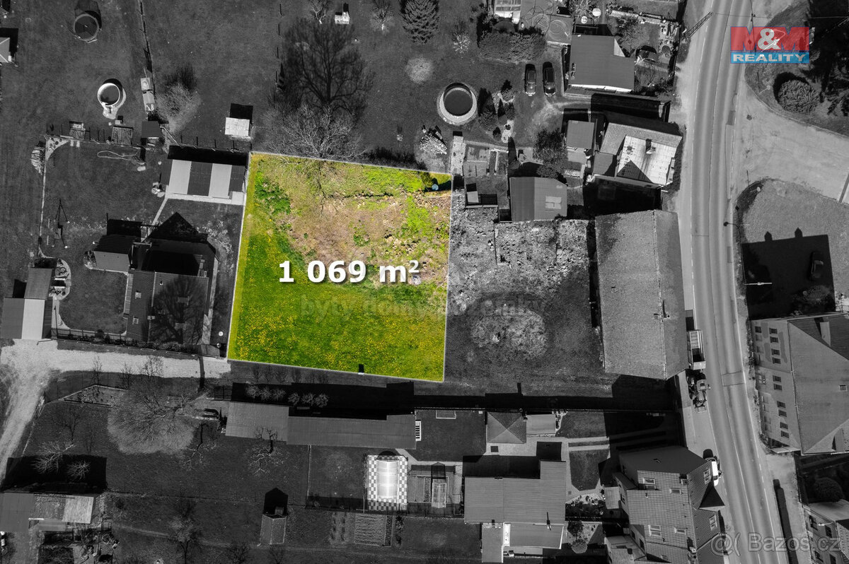 Prodej pozemku k bydlení, 1069 m², Stružnice - 2