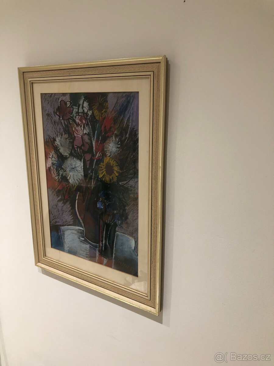 Obraz Josef Šteffel – Letní zátiší (1982) – originál - 2