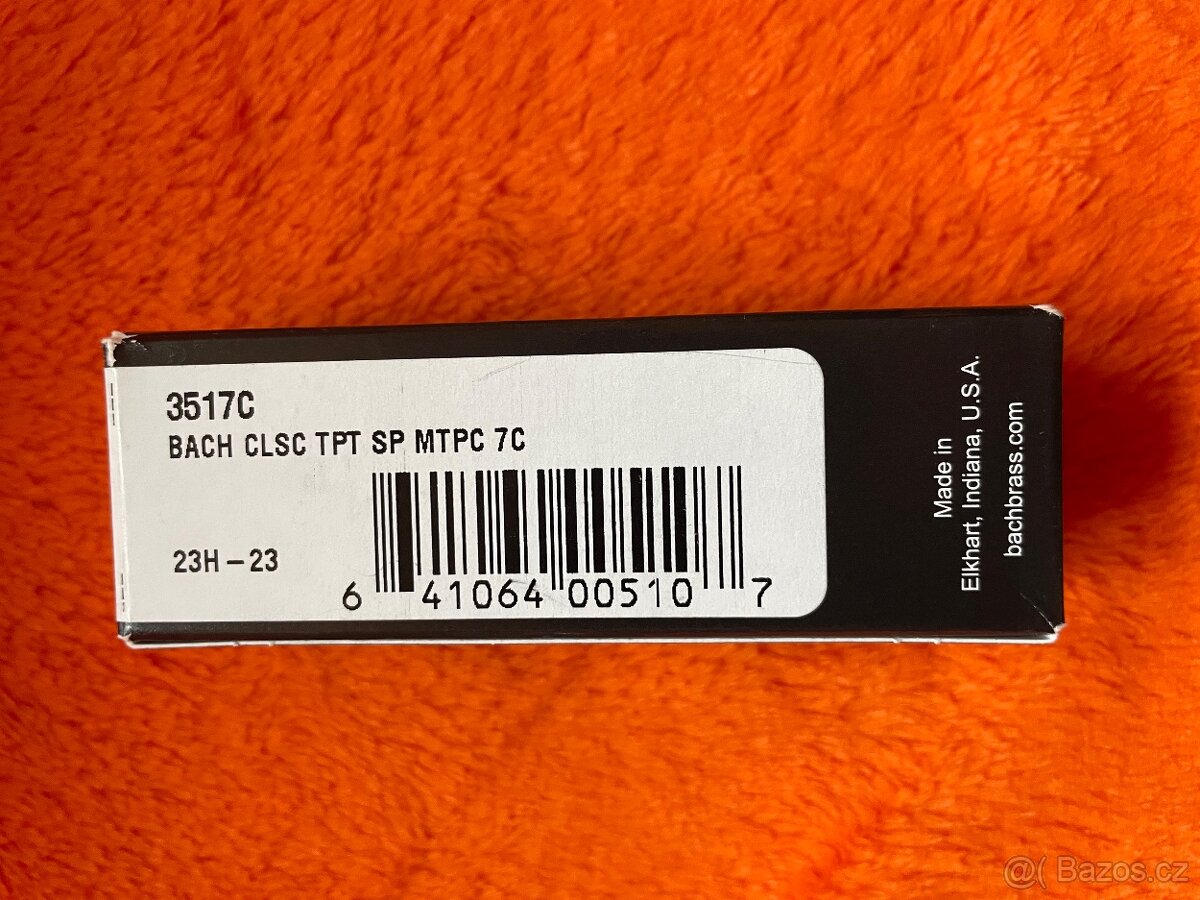 Nátrubek pro trubku značky Vincent Bach - velikost 7C - 2