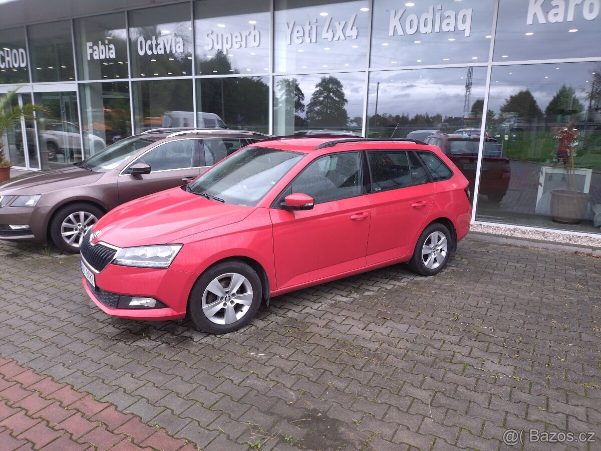Škoda Fabia 3 combi 1.0 TSI 70 kW. Koupeno v ČR. Odpočet DPH - 2