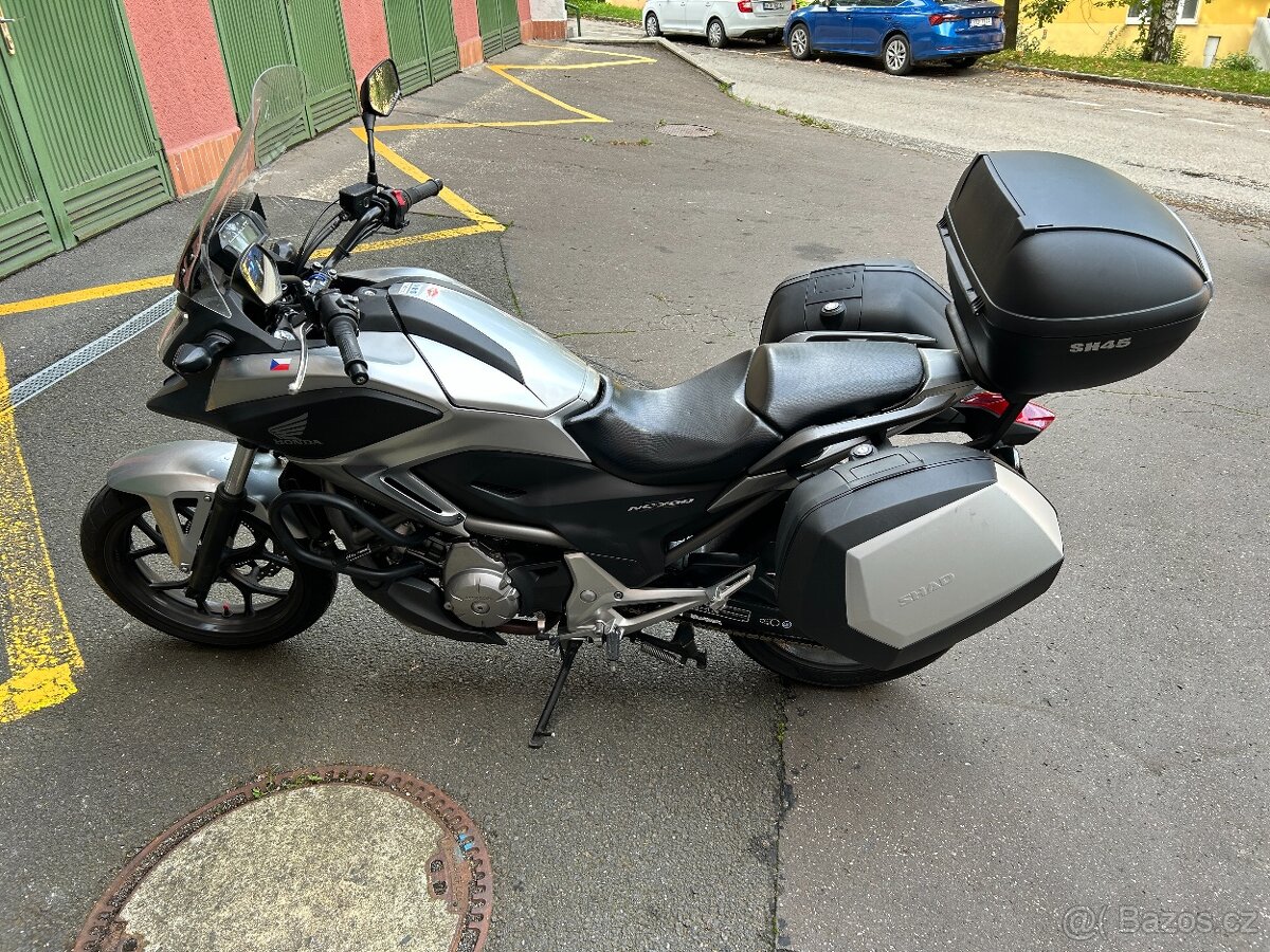 Honda NC700X, 2014, ČR, vel. servis, nový laďák... - 2