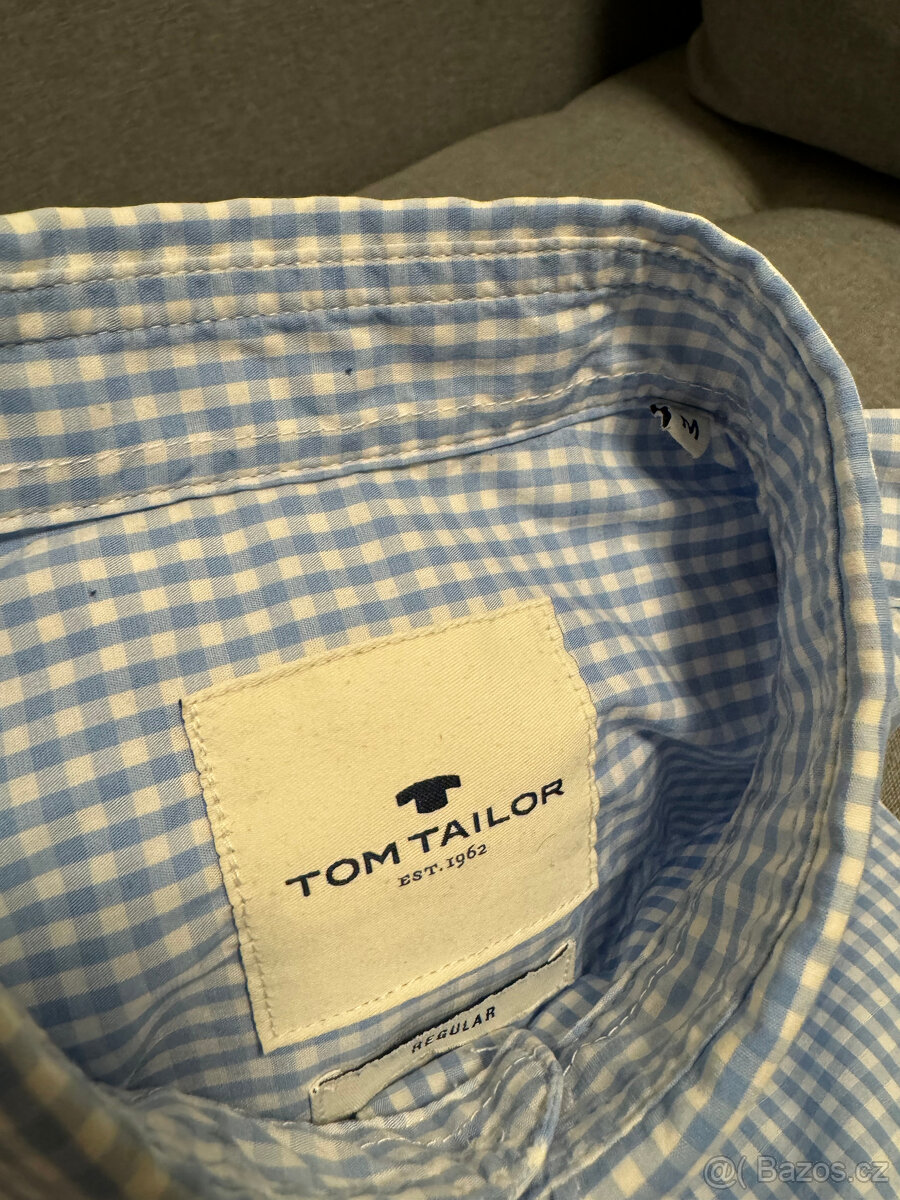 Pánská košile Tom Tailor, krátky rukáv - 2