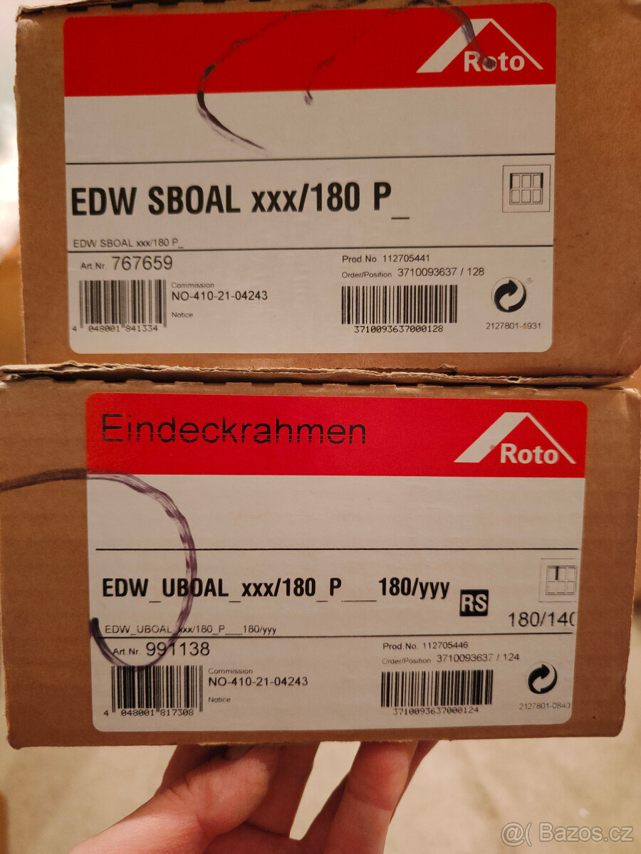 nové lemování/oplechování Roto + zbytky mix - 2