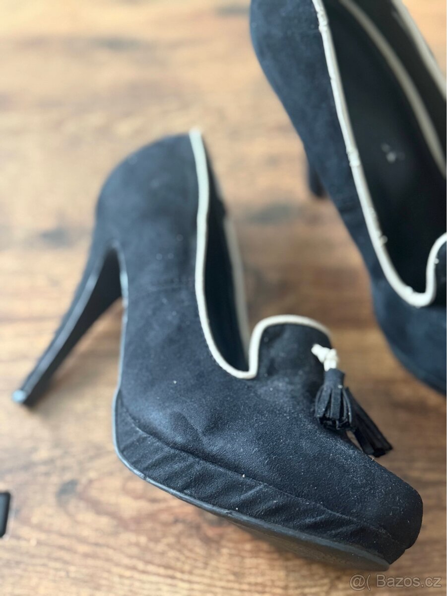 Stylové podzimní lodičky - 38 velikost - 2