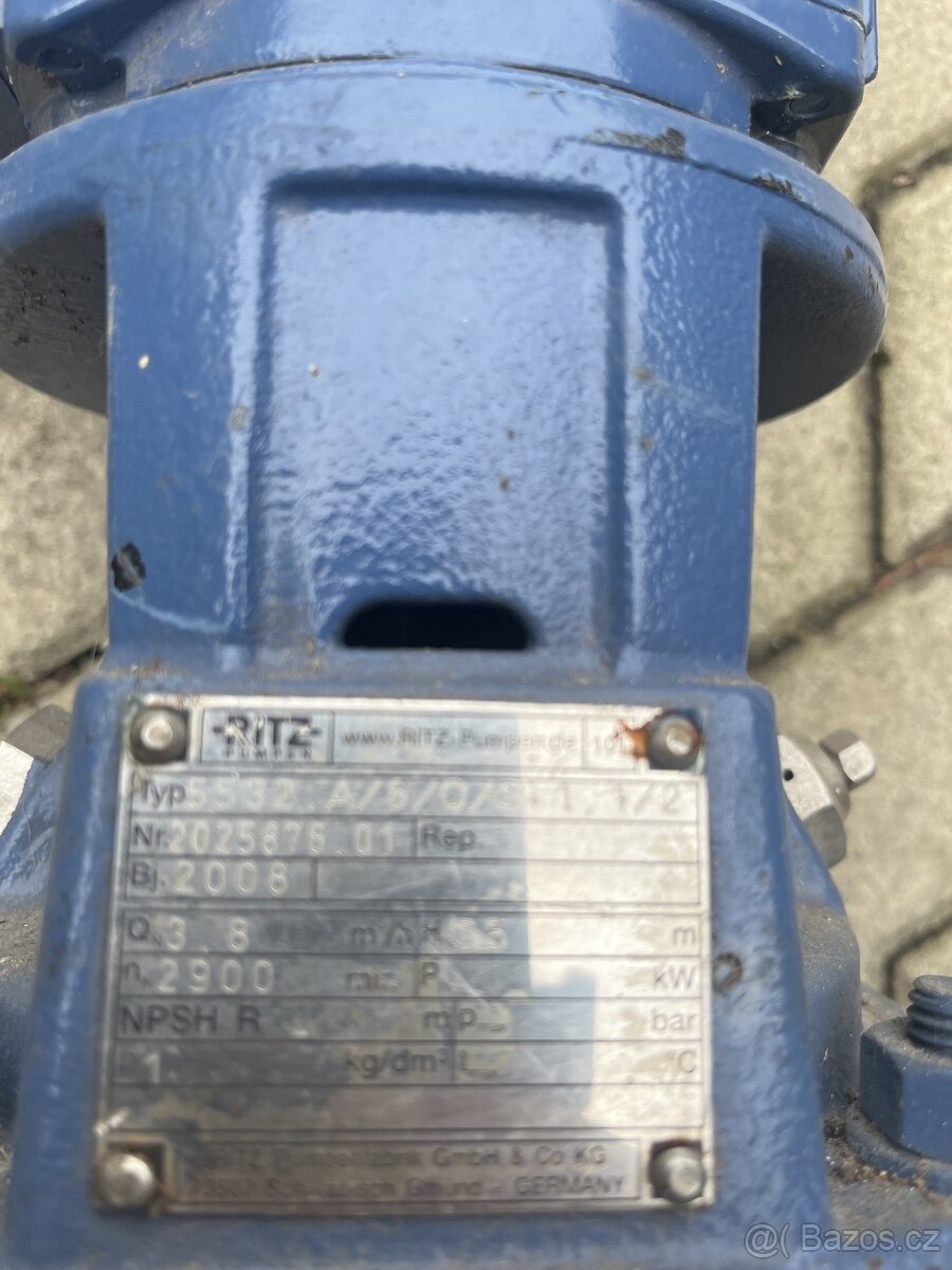Prodám nové čerpadlo na vodu RITZ - 2
