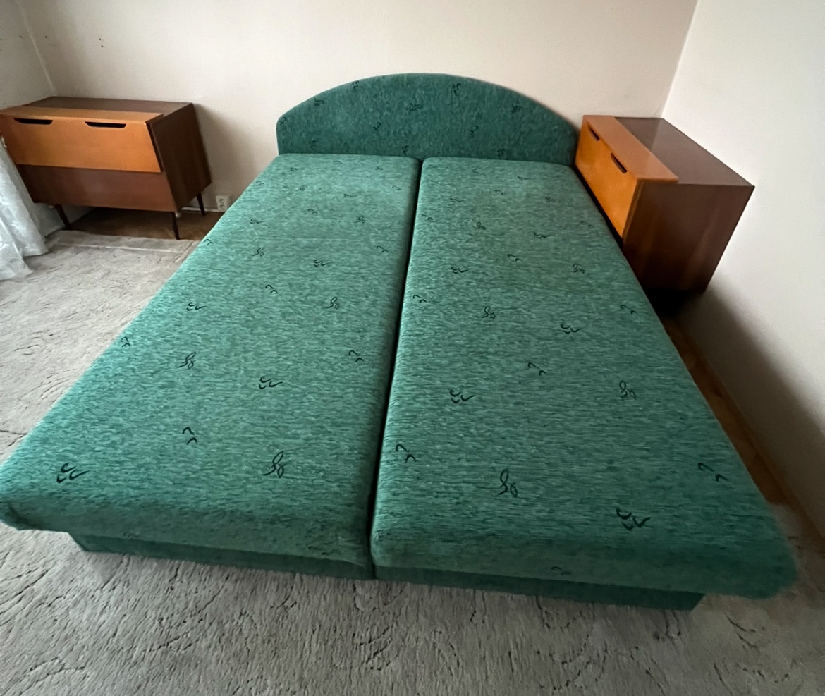 Postel čalouněná s úložným prostorem - 2