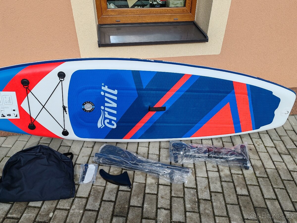 Paddleboard dvoukomorový Crivit 305 cm, nosnost 120 kg - 2