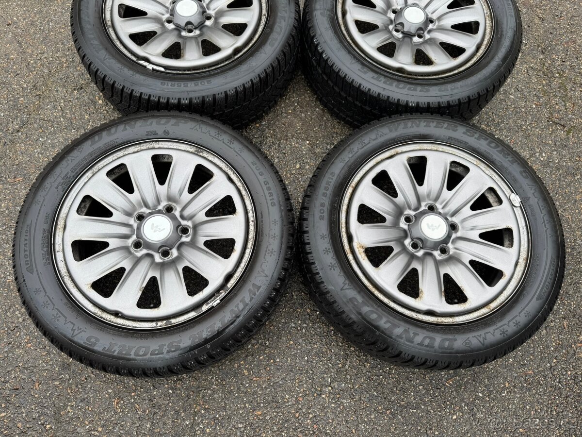 4ks Hybrid Grafitte 16" 5x112 zimní 80% O3 , G7 - 2