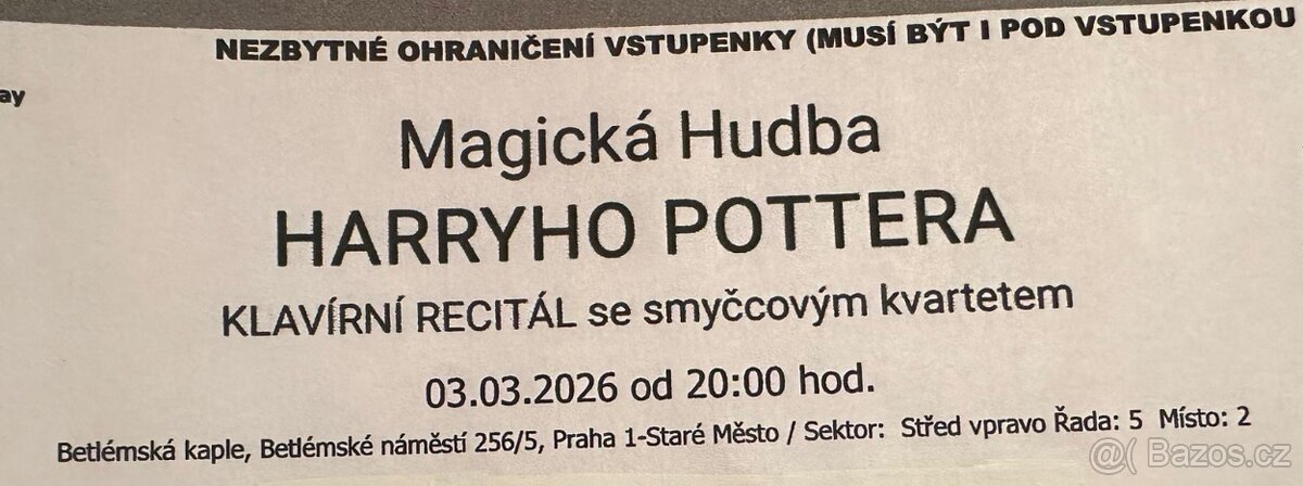 Magická hudba Harryho Pottera - 2