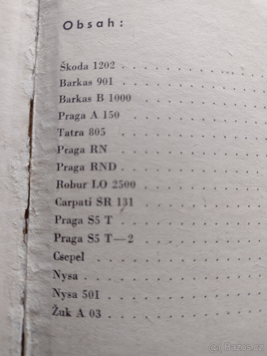 UŽITKOVÉ AUTOMOBILY V DATECH A ČÍSLECH I., 1967 - 2