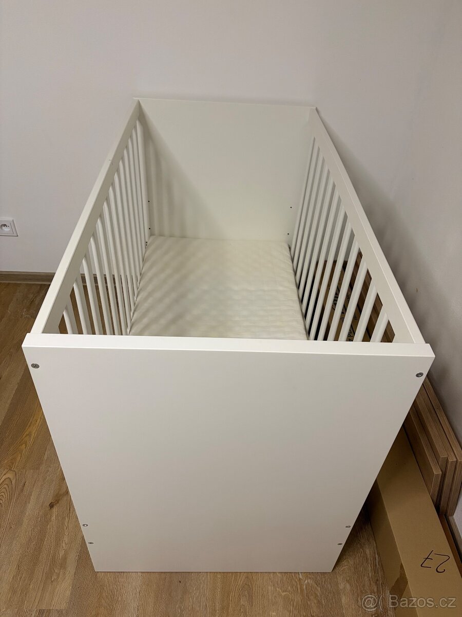 Postylka pro miminko se supliky a matraci - 2