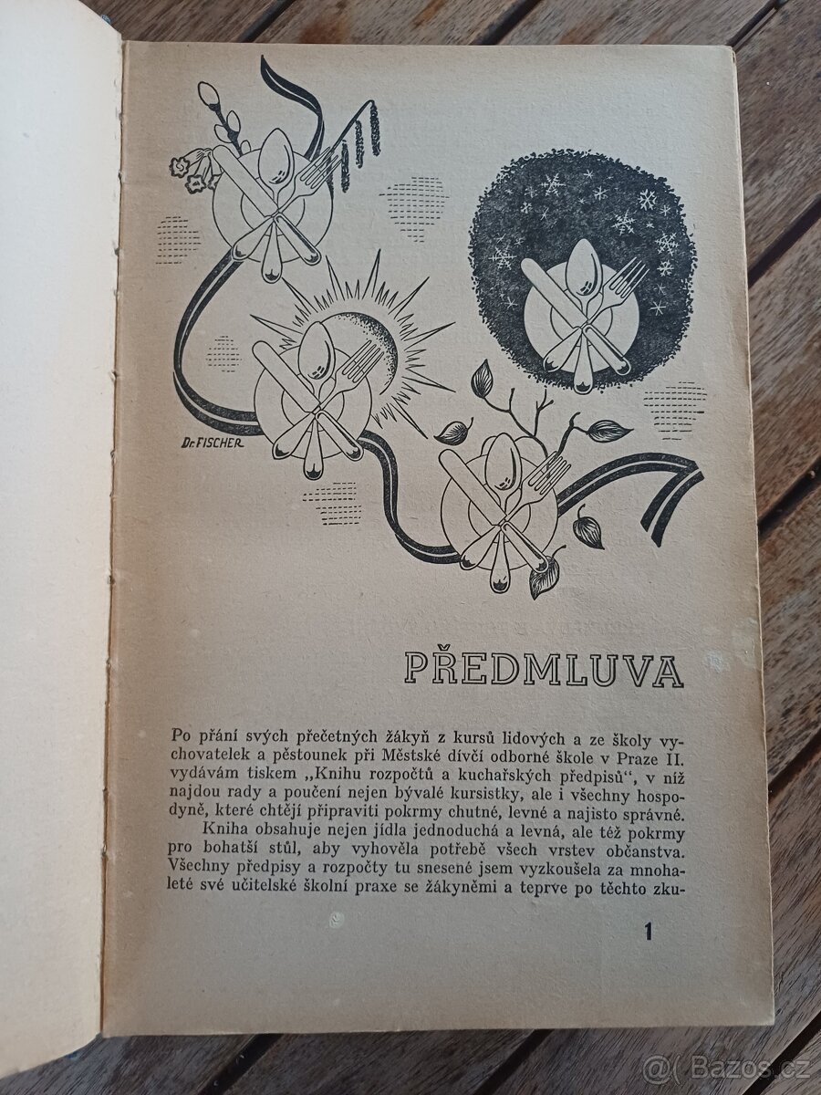 Kniha rozpočtů a kuchařských předpisů Sandtnerová - 2