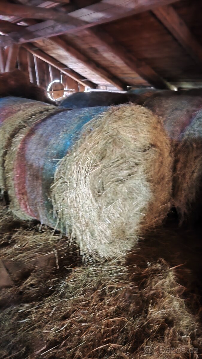 Seno kulaté balíky - 2