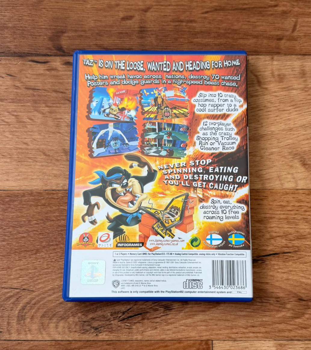 Hra Sony PS2: Taz Wanted - 2