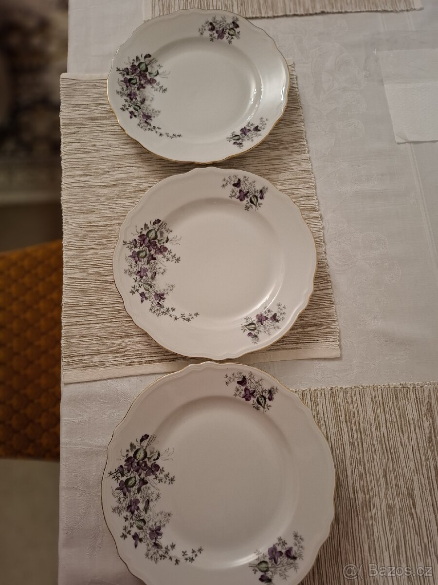 Starožitné talíře - 2