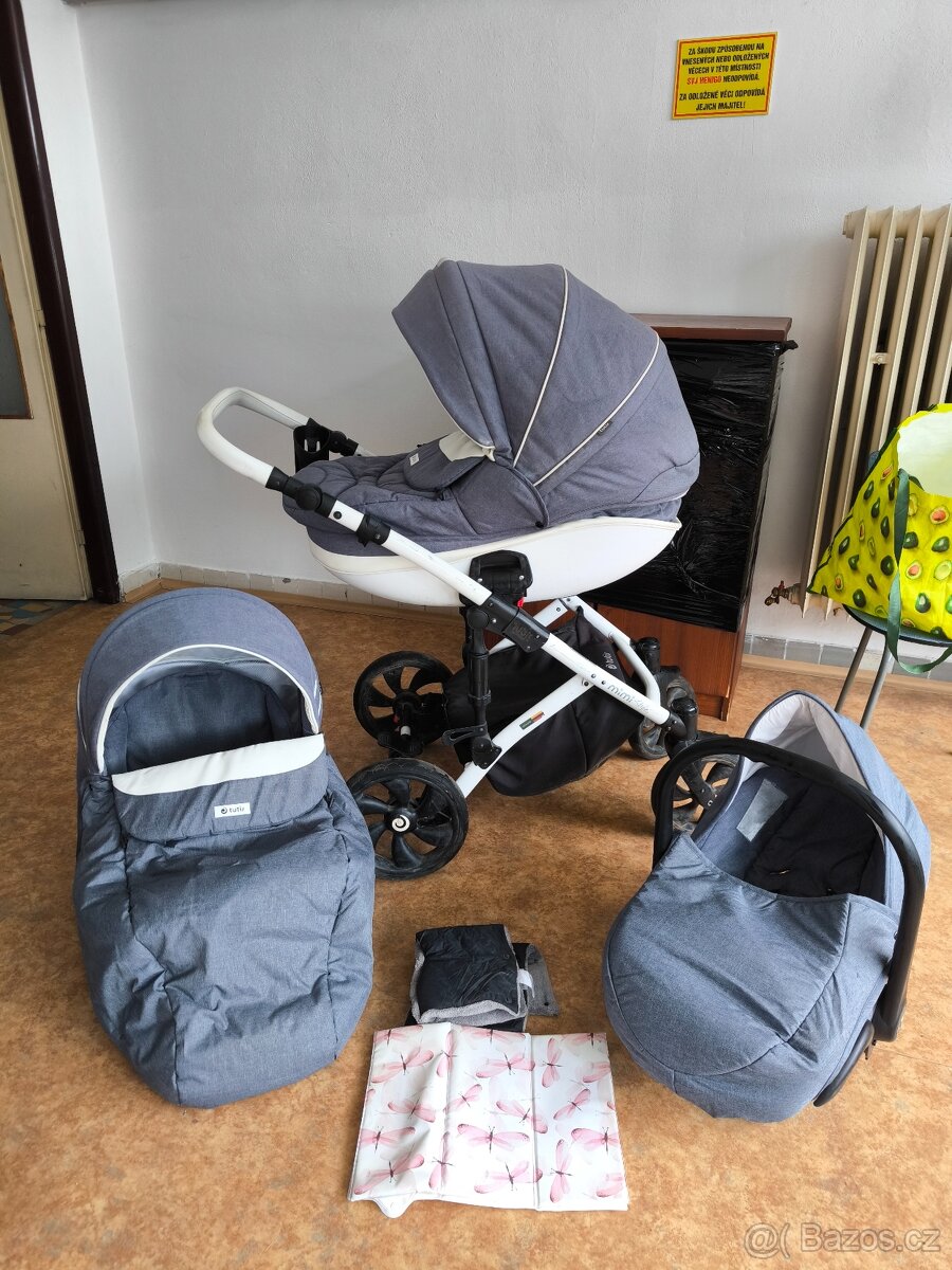 Kočárek Tutis Mimi style. Trojkobinace - 2
