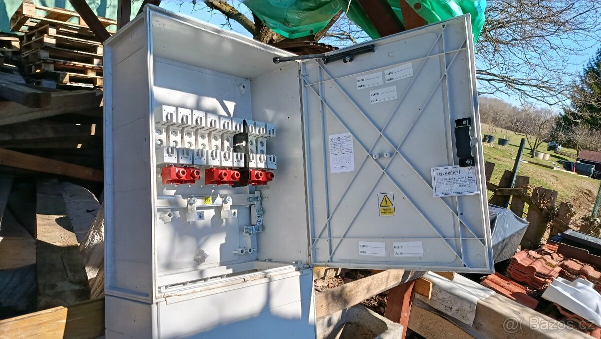 Pojistková skříň s pilířkem nová - 2