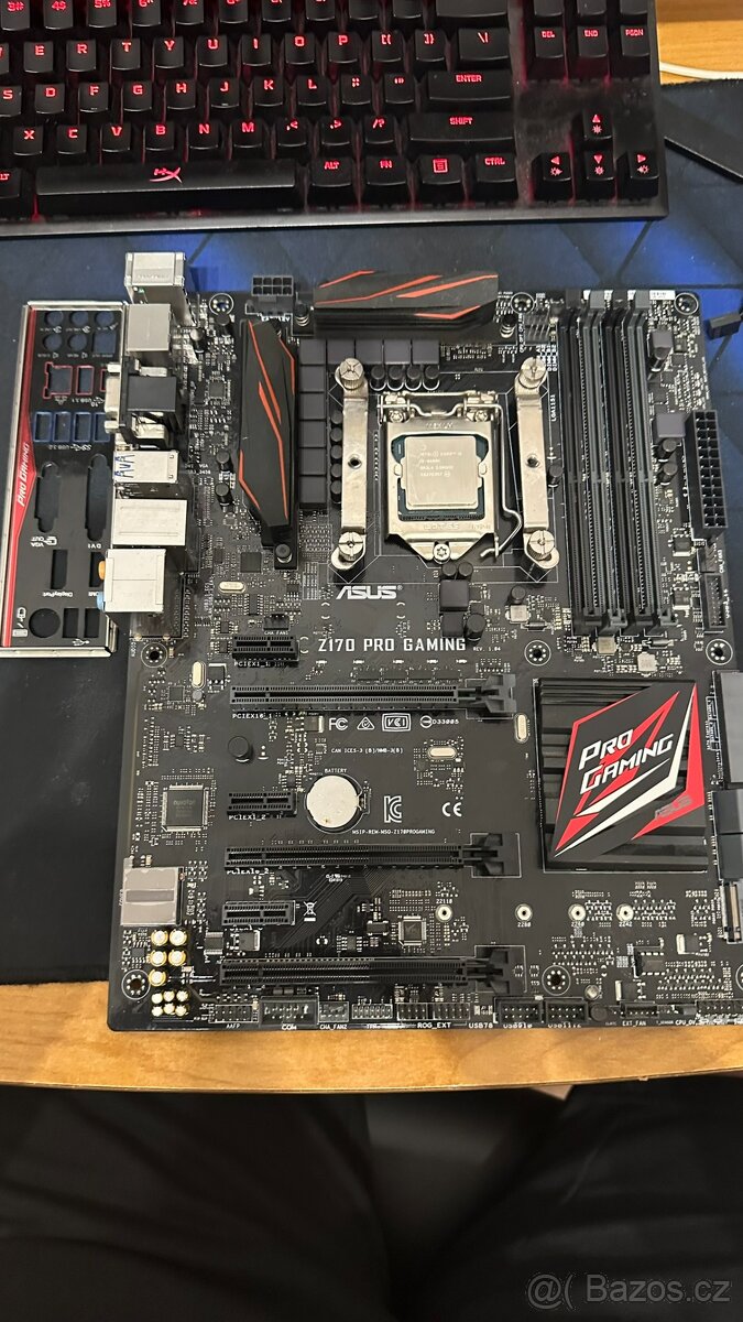 ASUS Z170 PRO GAMING + i5-6600K (4C/4T) - 2