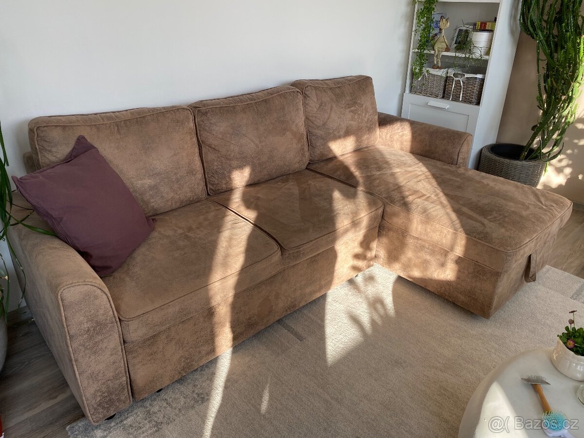 3 místný rozkládací gauč - 2