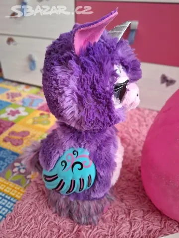 Hatchimals wow llalacorn fialový - 2