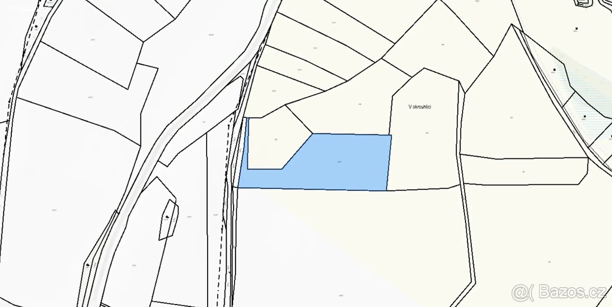 Prodej pole 3486 m² - 2