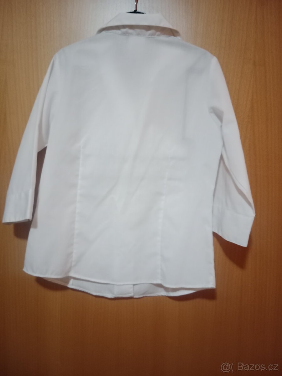 Dívčí bílá košile - 2