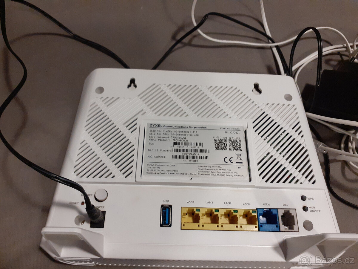 Zyxel O2 Gateway router - 2